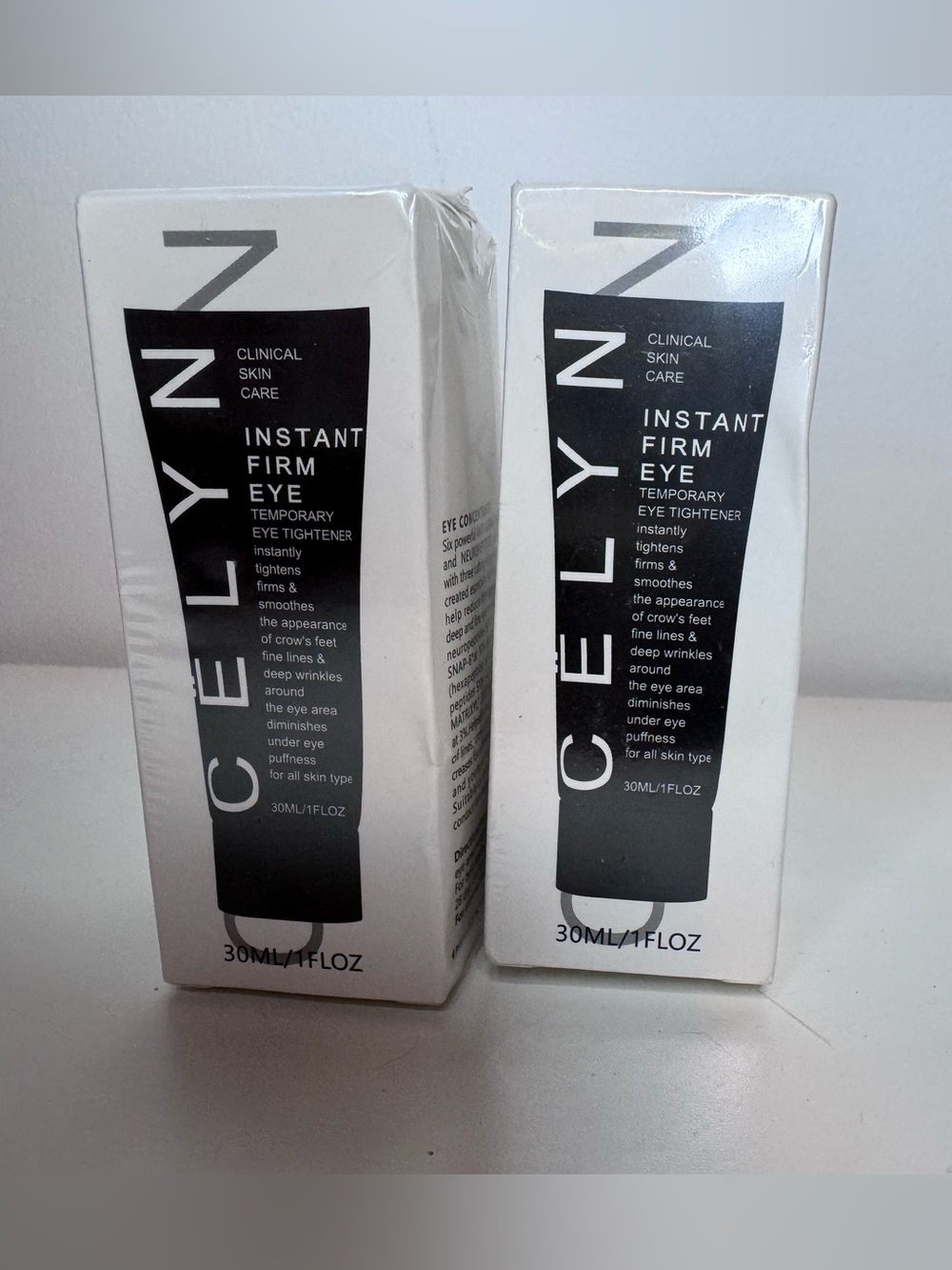 Instant Firm Eye Cream, new sealed in box